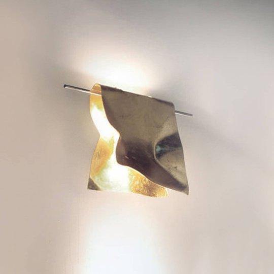 Knikerboker Stendimi -LED-seinävalaisin lehtikulta