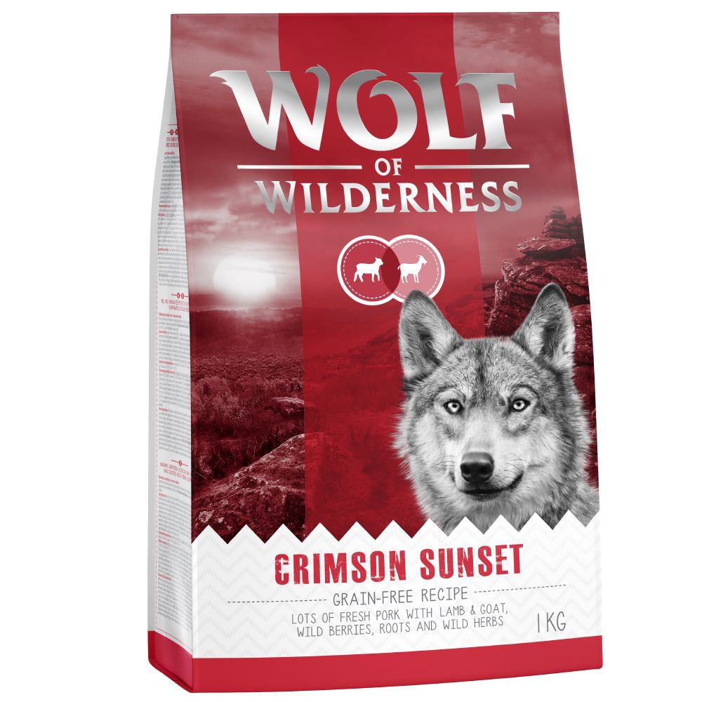 Wolf of Wilderness Adult Classic "Red" Trial Pack 3 x 1kg - 3 x 1kg