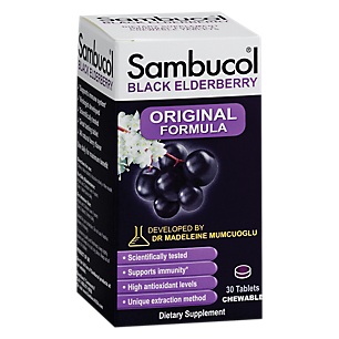 Sambucol Black Elderberry Original Chewable