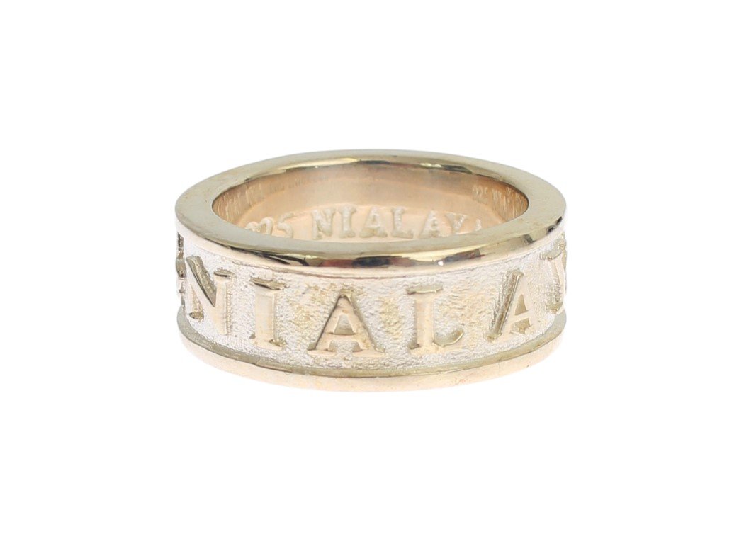Nialaya Women's Sterling 925 Ring Silver SIG19131 - EU68 | US13