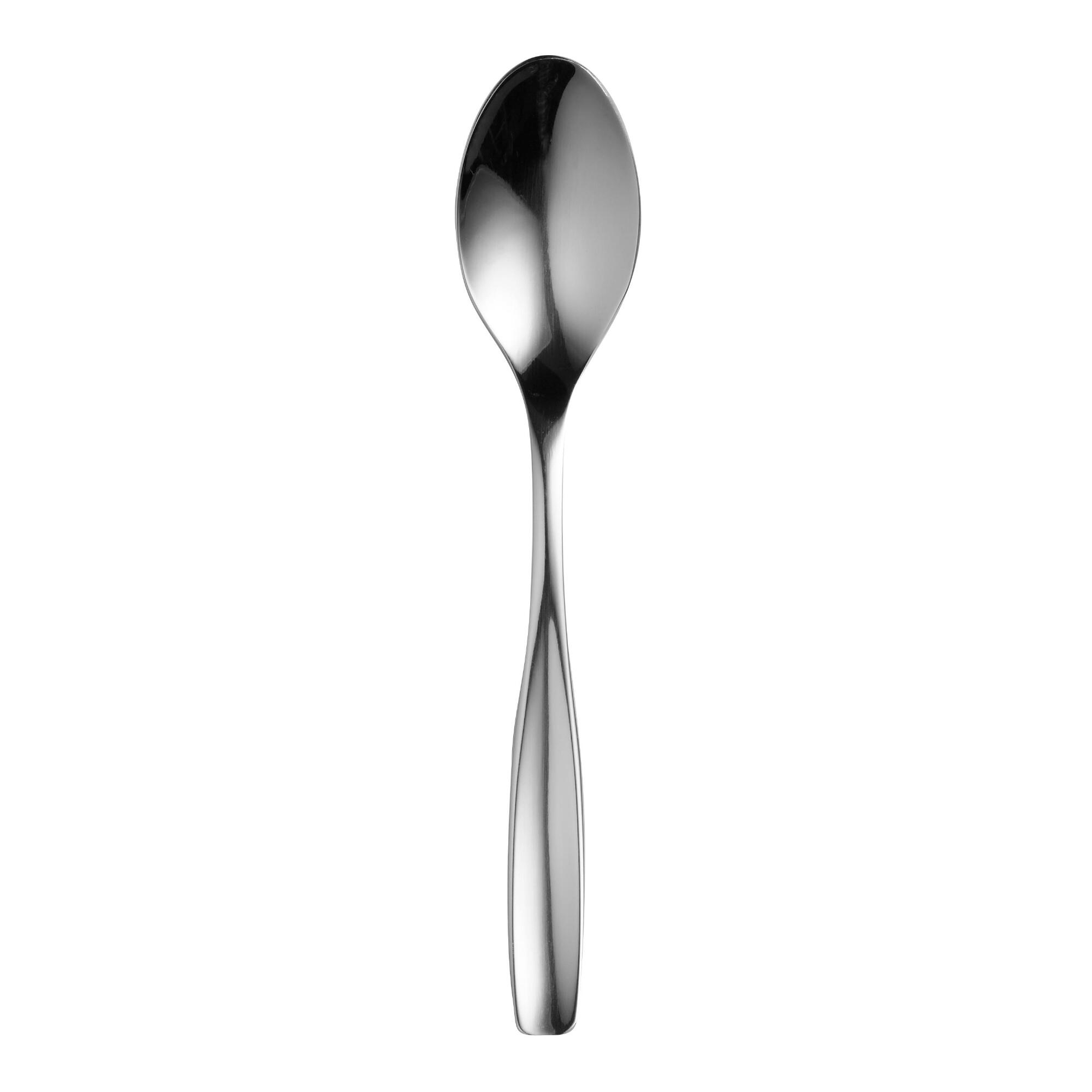 Luna Cocktail Spoons Set of 4: Silver - Stainless Steel by World Market