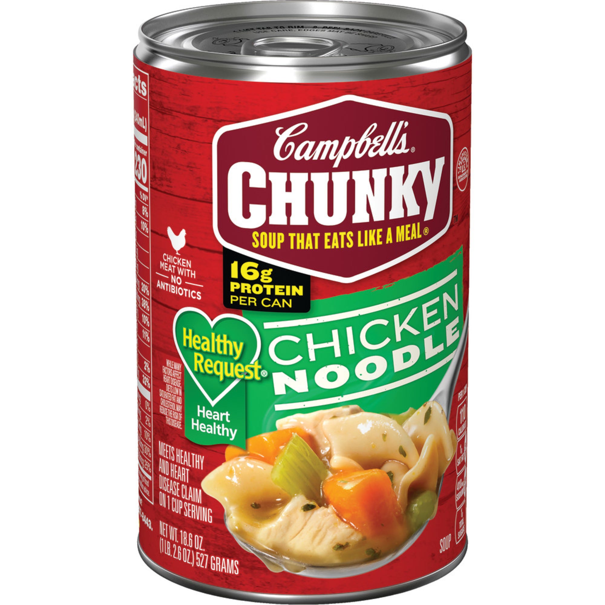 Campbell's Chunky Soup, Healthy Request Chicken Noodle Soup - 18.6 oz