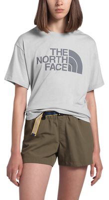 The North Face Half Dome Tri-Blend Short-Sleeve T-Shirt for Ladies - TNF Light Grey Heather - XXL