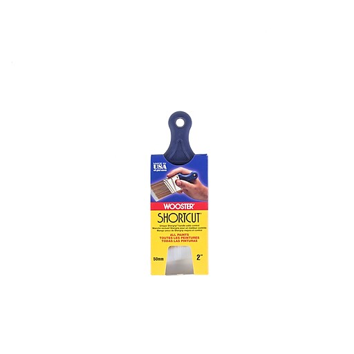 Wooster Brush 2"W Synthetic Blend Shortcut Angle Paint Brush (0Q32110020)