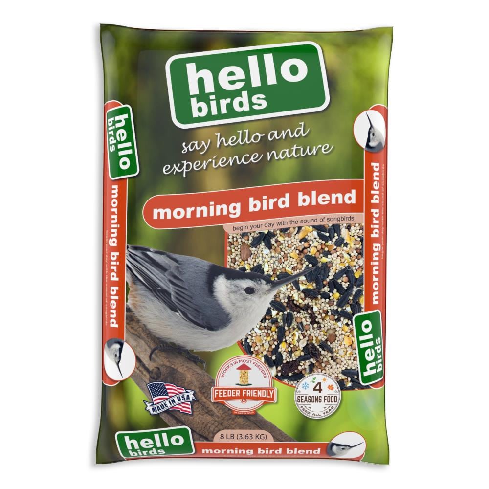 Red River Commodities 8-lb Hello Birds Morning Bird Blend Bird Seed | 009568
