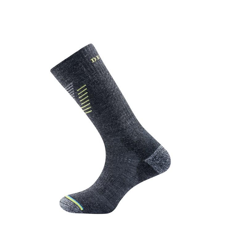 Devold Unisex Hiking Medium Sock - Merino Wool, Dark Grey / 38-40