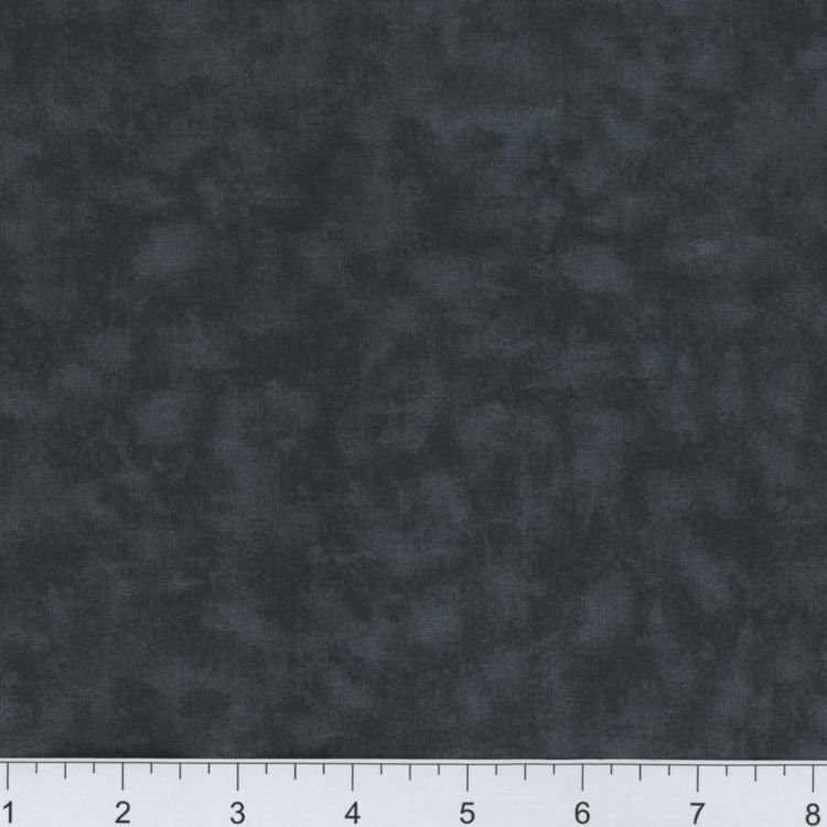 Charcoal Quilter's Blender 100% Cotton Fabric Sold in Continuous Yards Or 1/2 Yard