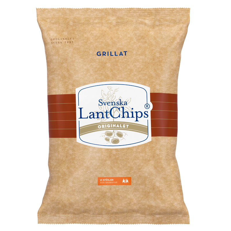 Lantchips Grillat - 15% rabatt