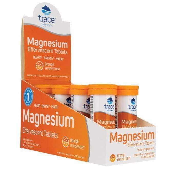 Magnesium - Effervescent Tablets, Orange - 8 x 10 tabs