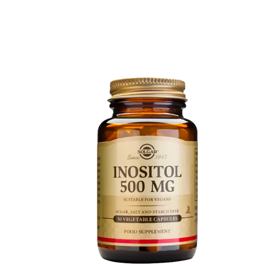 Inositol, 500 mg, 50 kapslar