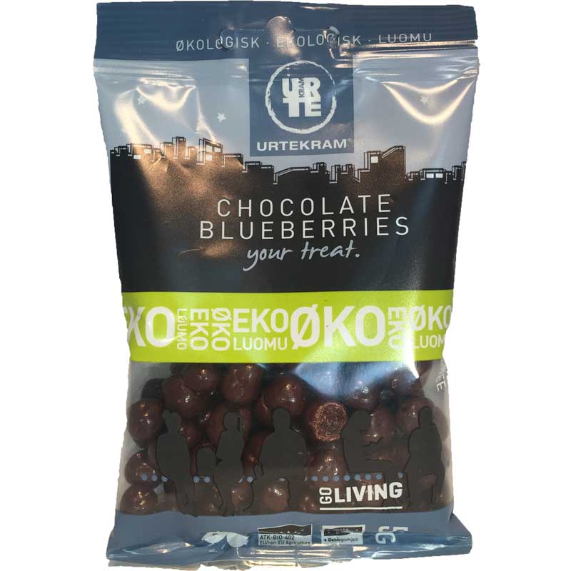 Chocolate Blueberries Eko 50 g - 34% rabatt