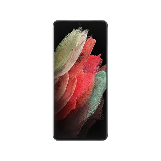 Samsung Galaxy S21 Ultra 5G Unlocked Cell Phone, 128GB, Phantom Black (SM-G998UZKAXAA)