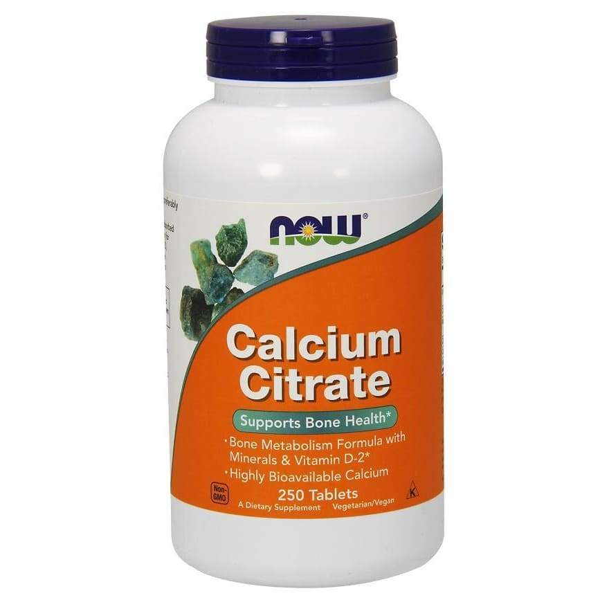 Calcium Citrate with Minerals & Vitamin D-2 - 250 tablets
