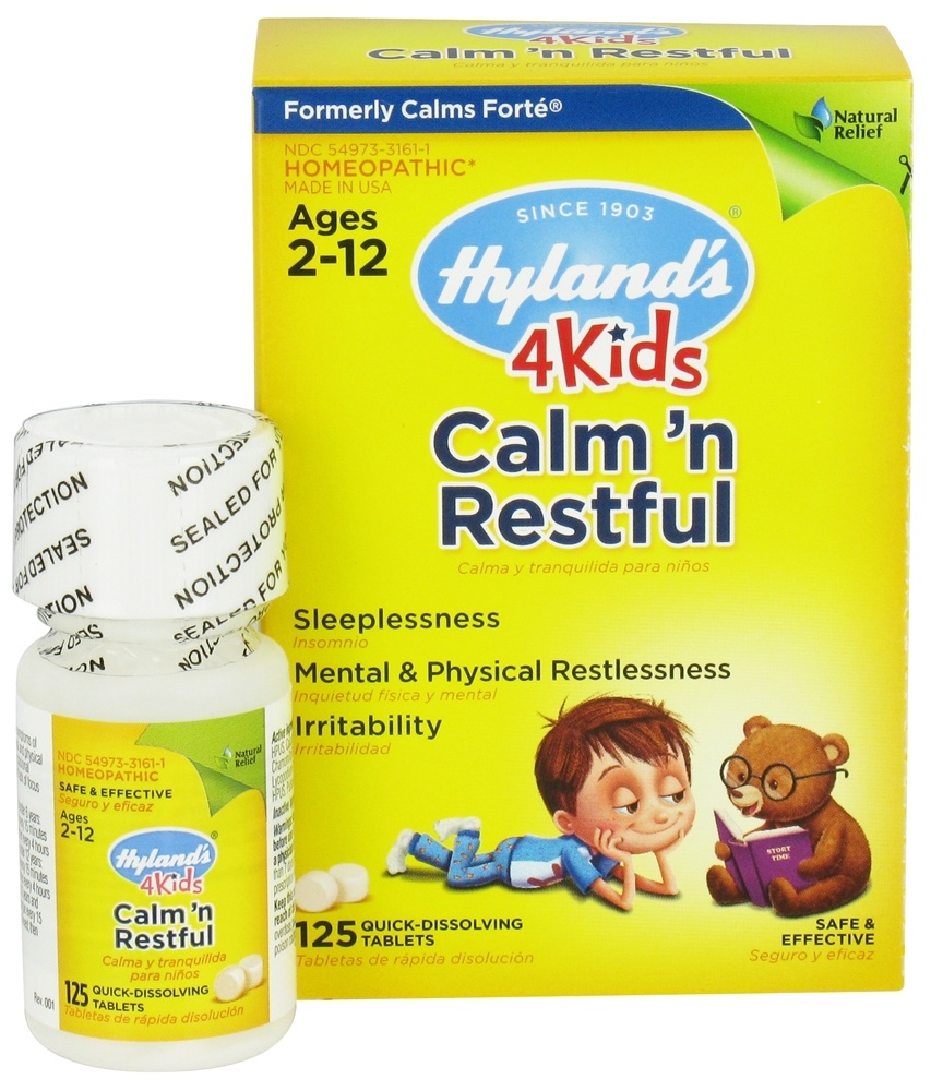 Hylands - 4Kids Calm 'n Restful - 125 Tablets