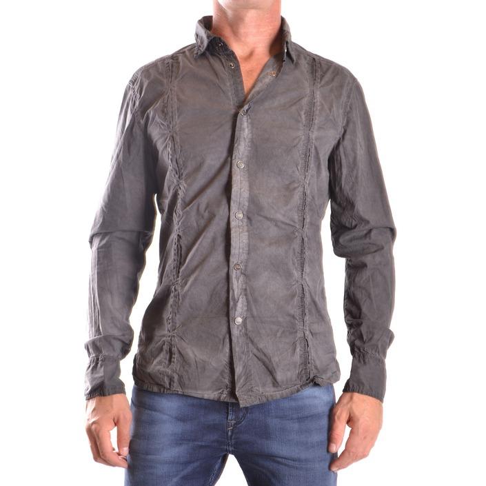 Bikkembergs Men's Shirt Grey 186680 - grey S