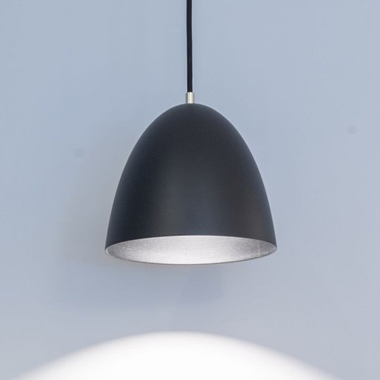 LED-riippuvalaisin Eas, Ø 24 cm, 3 000 K, musta
