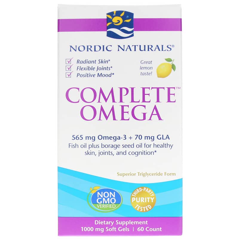 Nordic Naturals Complete Omega 60 Softgels
