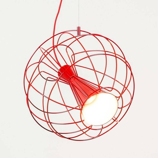 Innermost Latitude -LED-riippuvalaisin, punainen