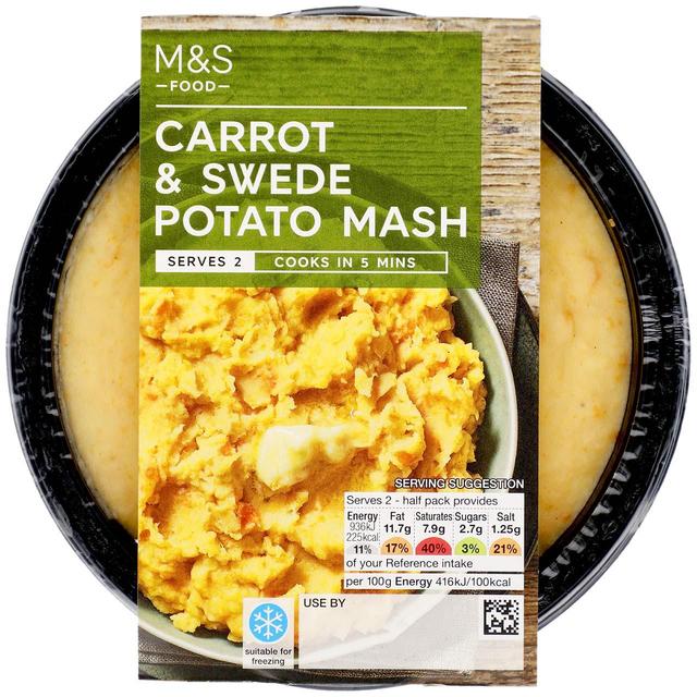 M&S Carrot & Swede Potato Mash