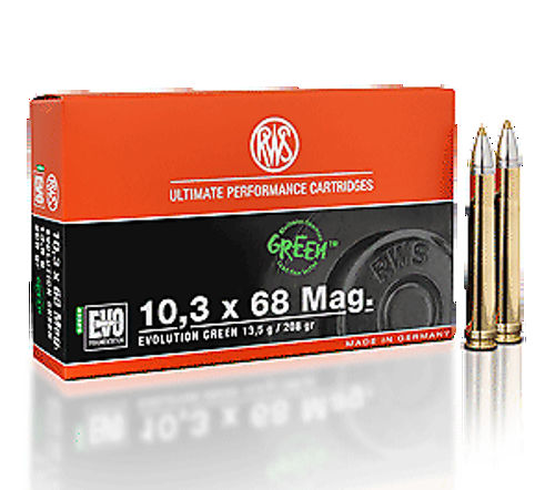 Rws 10,3x68 Magnum Evo Green 13,5G 20pk