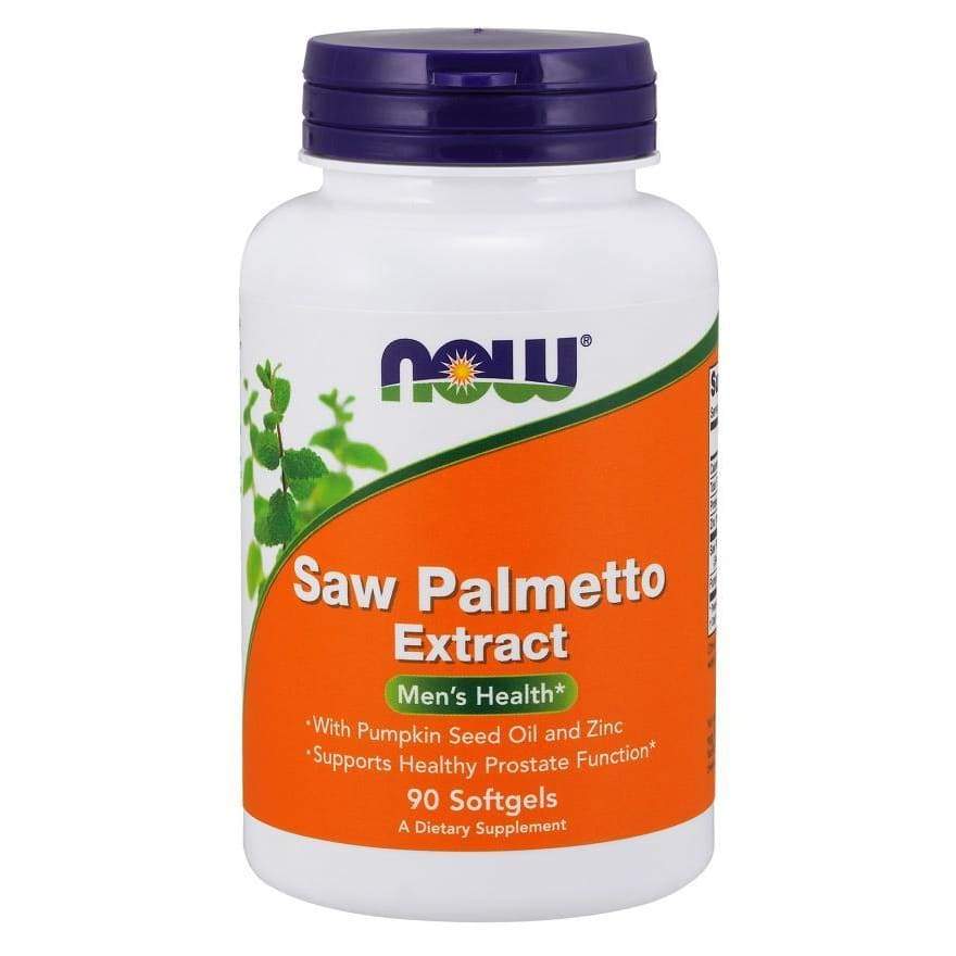 Saw Palmetto Extract with Pumpkin Seed Oil and Zinc, 80mg - 90 softgels