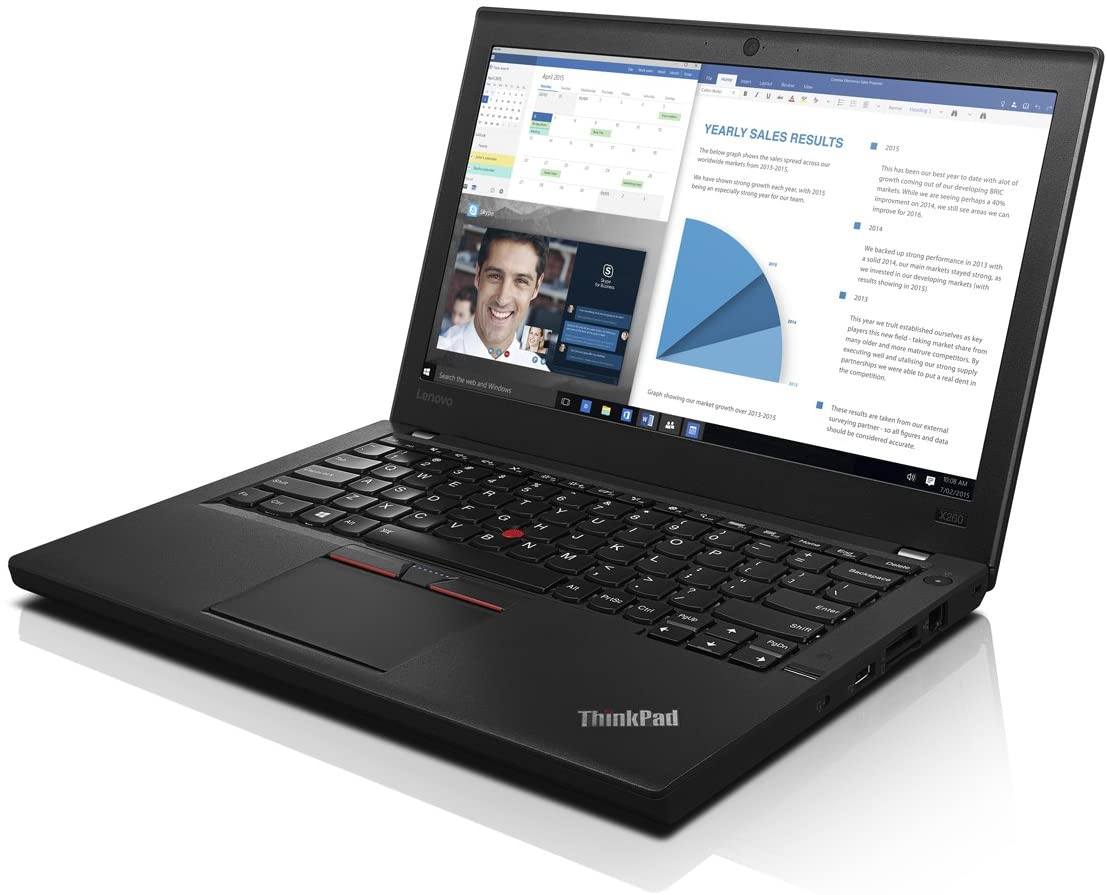 Buy Lenovo Thinkpad X260 Laptop i5 6300U 8GB 256GB refurbished