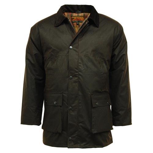 Game Technical Apparel Men's Jacket Various Colours Padded - Brown S