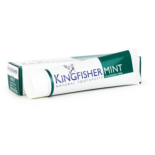 Kingfisher Naturlig Fluorfri Tandkräm Mint, 100 ml