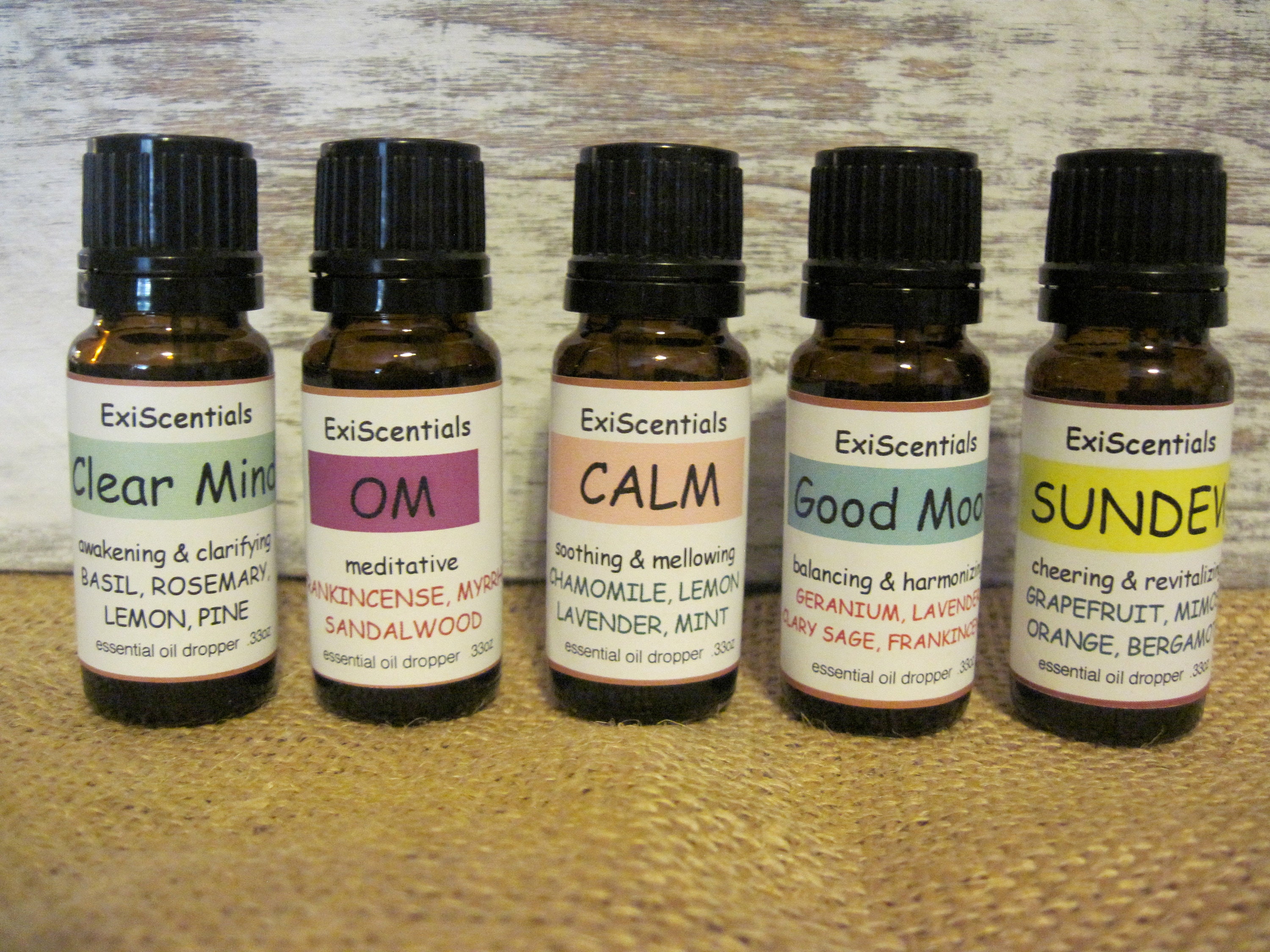Aromatherapy Oils Essential Oil Blends Tools Mood Boosting Calming Energy Oils Exiscentials