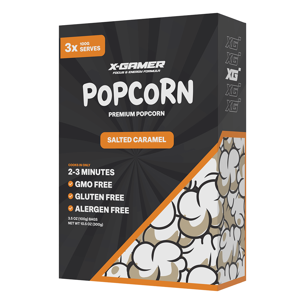 X-GAMER X-Corn Popcorn - Salted Caramel 3x100g