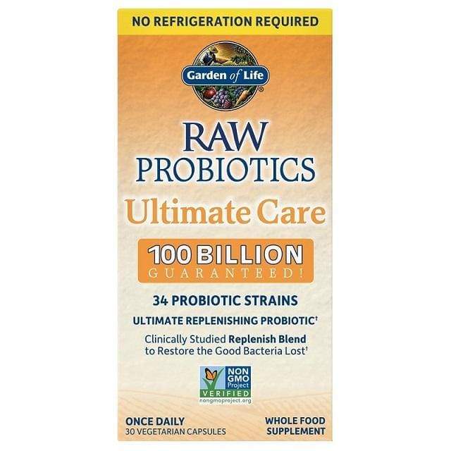Raw Probiotics Ultimate Care (Shelf-Stable) - 30 vcaps