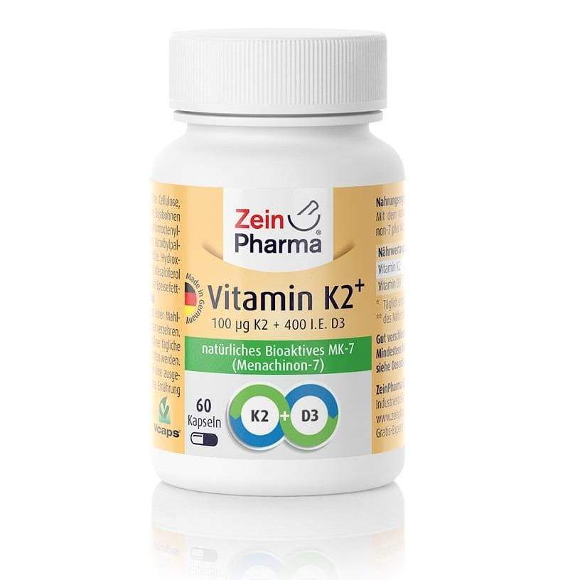 Vitamin K2+ Menachinon-7, 100mcg - 60 caps