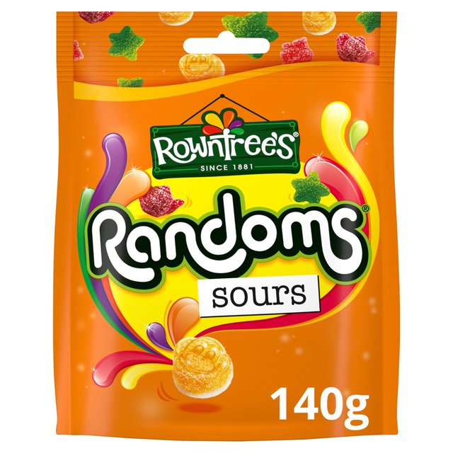 Rowntree's Randoms Sours Sweets Sharing Bag