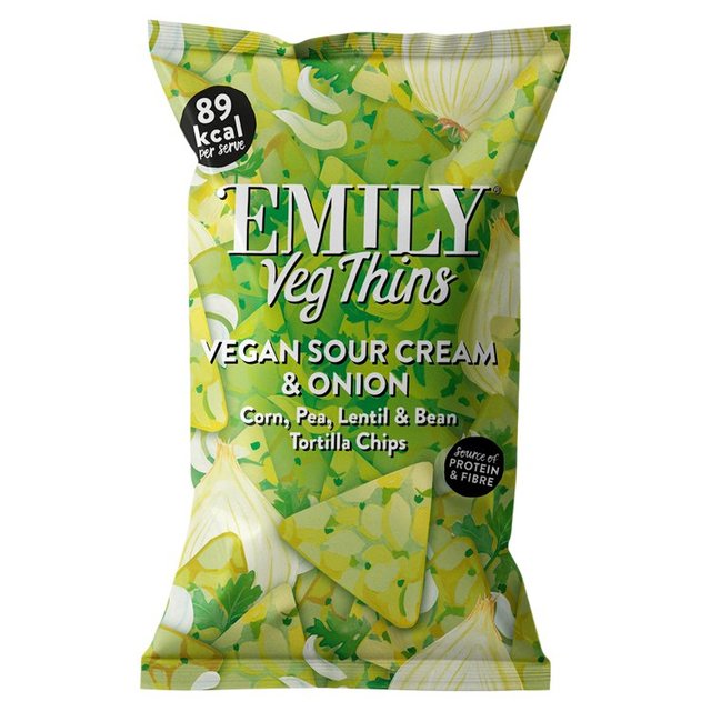 Emily Veg Thins Sour Cream & Onion Sharing Bag