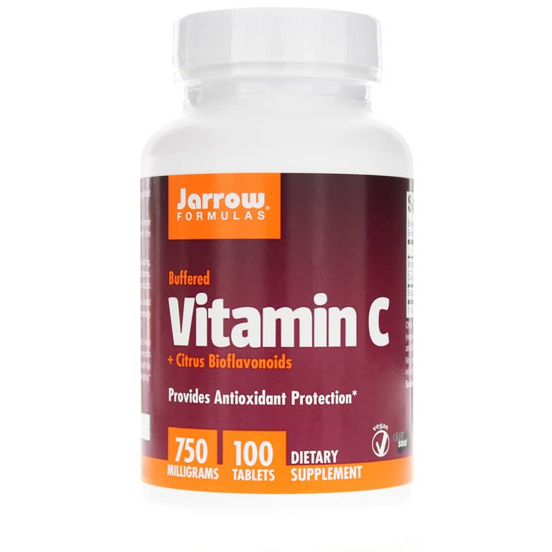 Jarrow Formulas Buffered Vitamin C + Citrus Bioflavonoids 100 Tablets