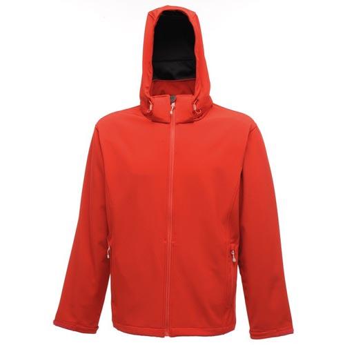 Regatta Men's Arley Standout Softshell Jacket Various Colours T_TRA671 - Classic Red/Seal Grey S