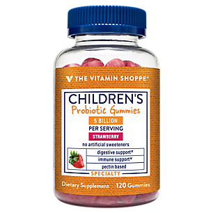 Children's Probiotic Gummies for Digestive Support - 5 Billion CFUs per Serving - Strawberry (120 Gummies)