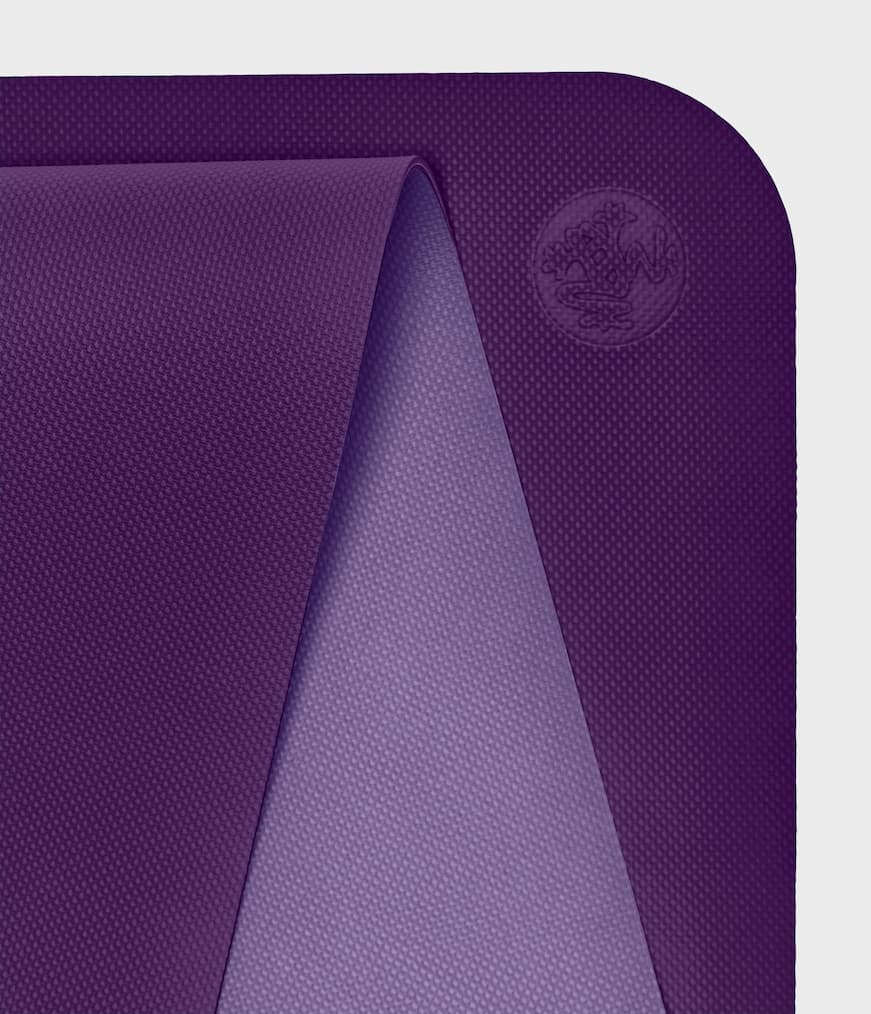 Manduka Begin Yoga Mat 5mm - Toxic Free & Eco-friendly, Purple