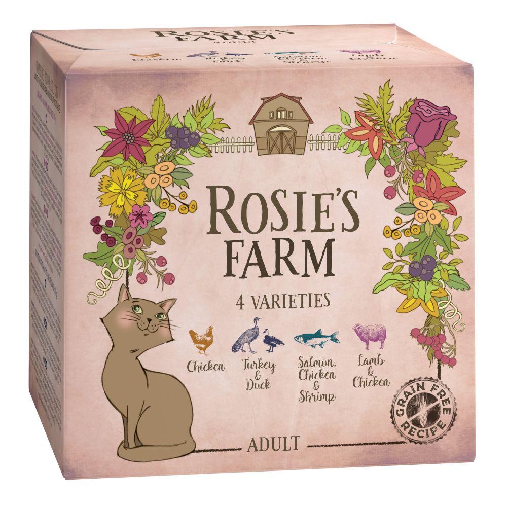 Rosie's Farm Adult Mixed Trial Pack - 16 x 100g