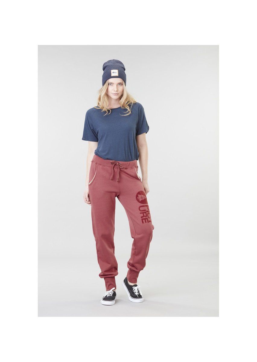 Picture Organic Women's Cocoon Jog Pant - Made From Organic Cotton & Recycled Polyester, Tomette / M