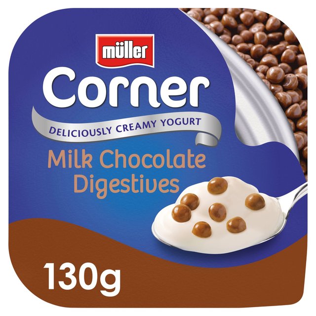 Muller Corner Vanilla Yoghurt with Chocolate Digestive Biscuits