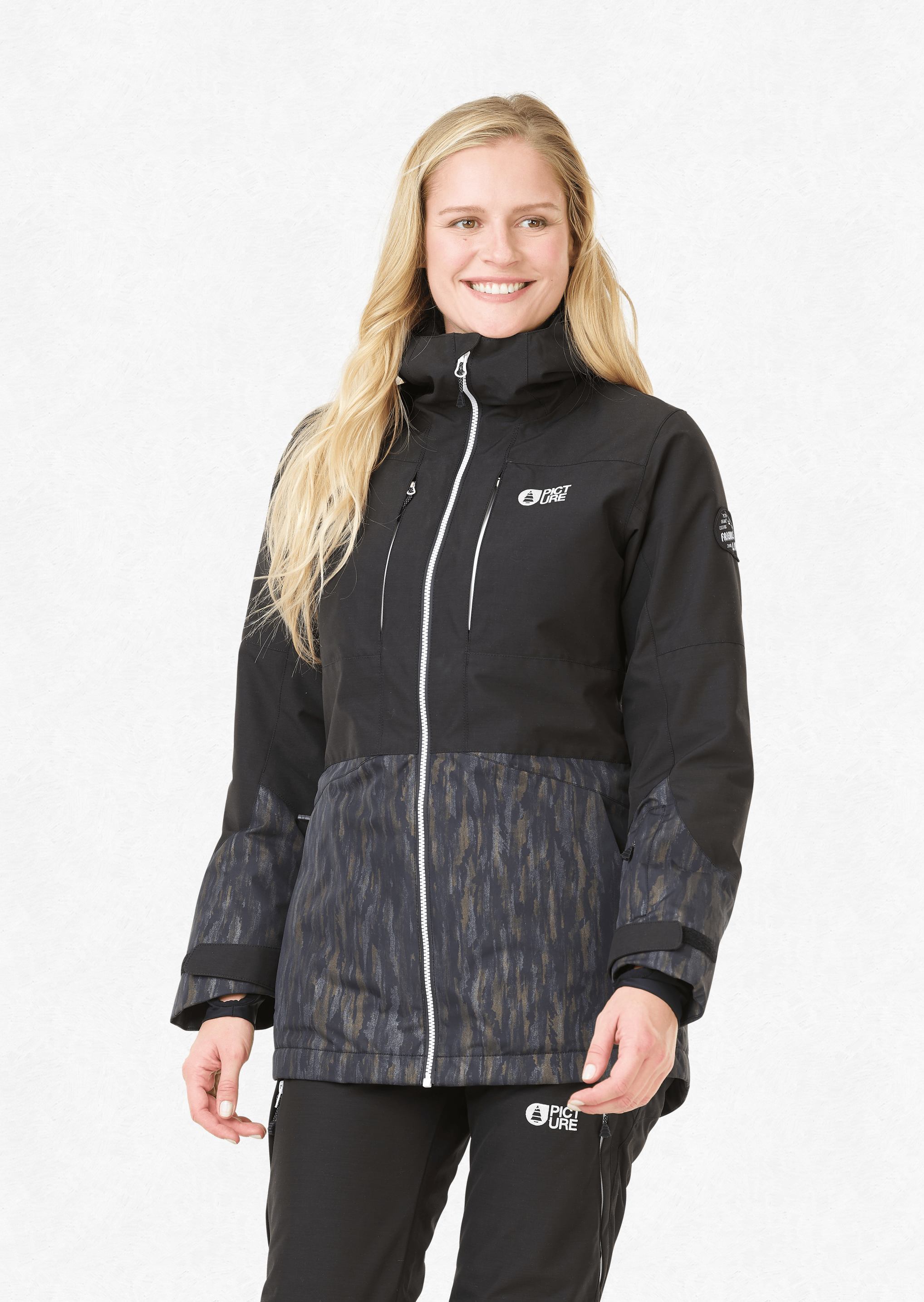 Picture Organic Women's Apply Jacket - Recycled Polyester, Black / S