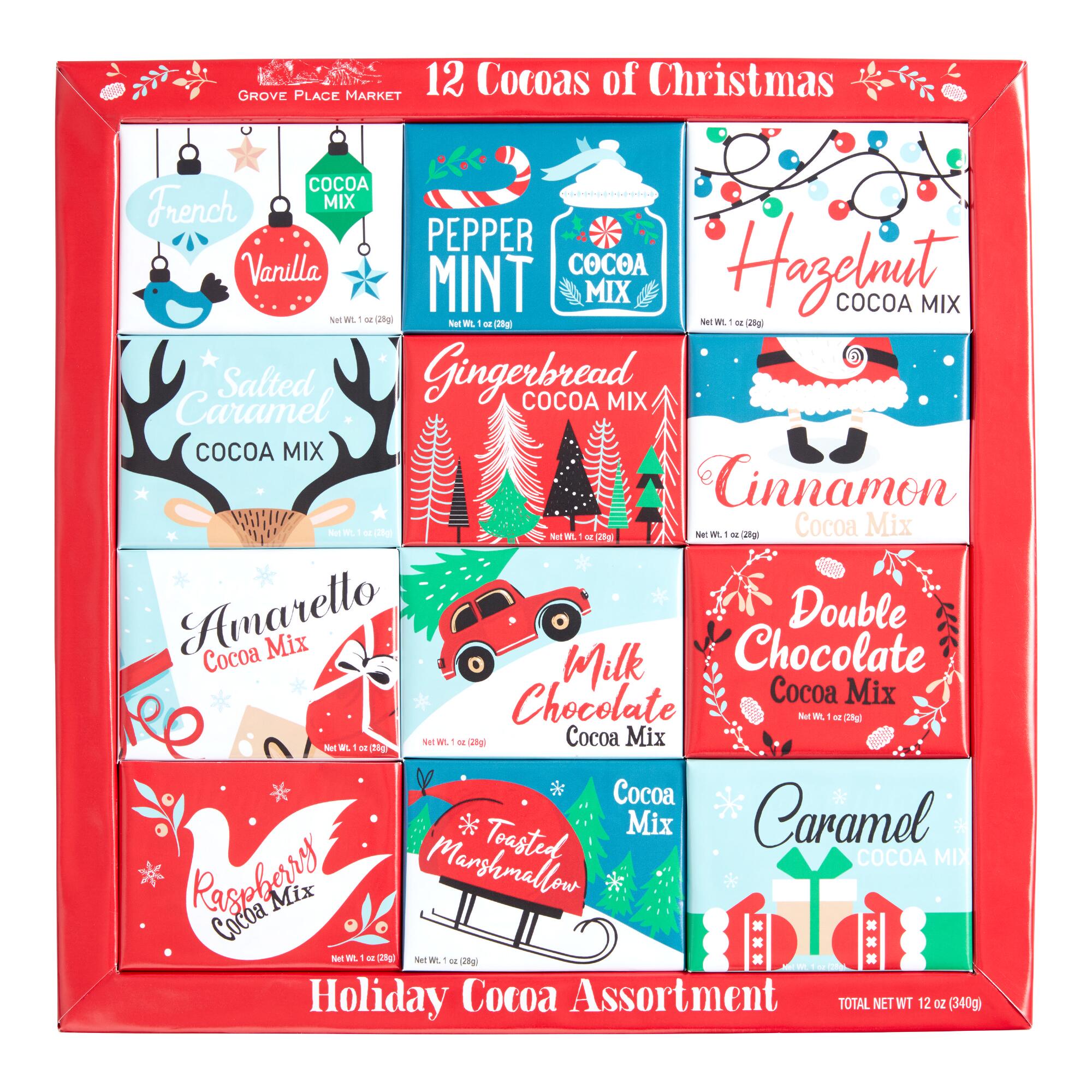 12 Days of Christmas Hot Cocoa Mix 12 Count by World Market