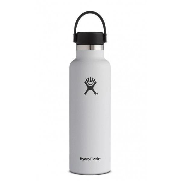 Hydro Flask Standard Mouth 0,62L- Stainless Steel BPA Free, White