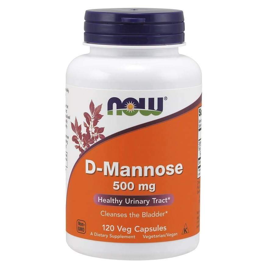 D-Mannose, 500mg - 120 vcaps