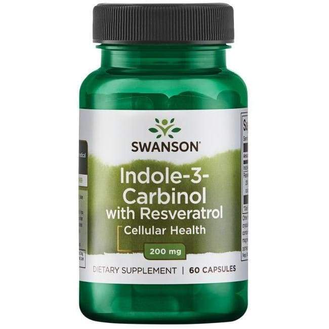 Indole-3-Carbinol with Resveratrol, 200mg - 60 caps