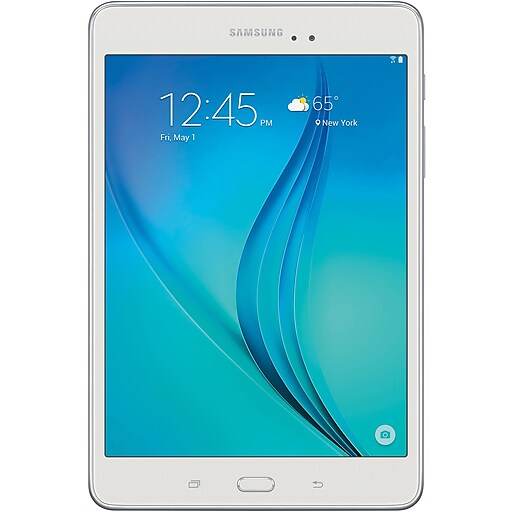 Samsung Galaxy Tab A 7" Tablet, WiFi, 8GB (Android), White (SM-T280NZWAXAR)