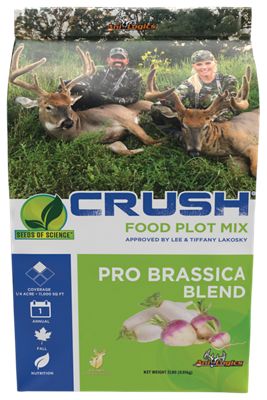 Ani-Logics CRUSH Brassica Blend Food Plot Mix Deer Supplement