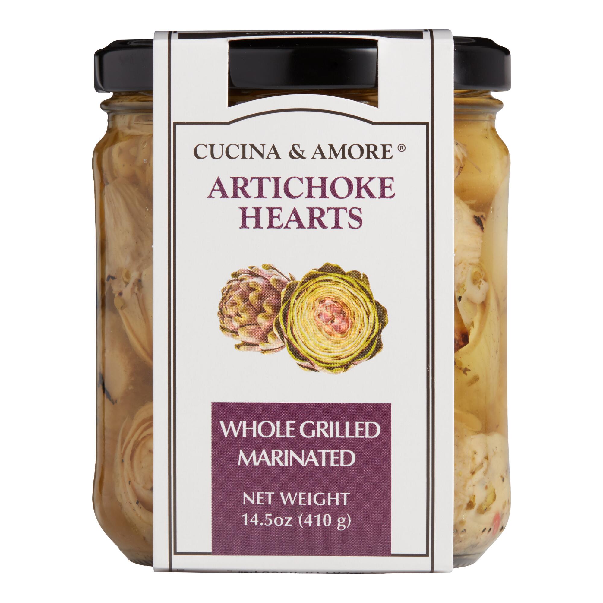 Cucina & Amore Whole Grilled Marinated Artichoke Hearts by World Market