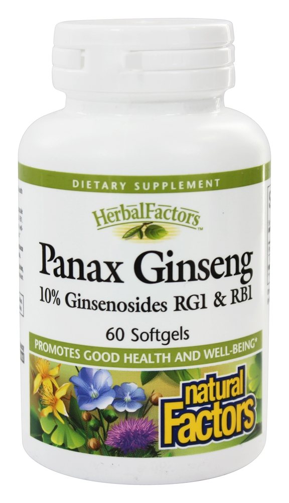 Natural Factors - C.A. Meyer Panax Ginseng Extract High Energy - 60 Softgels